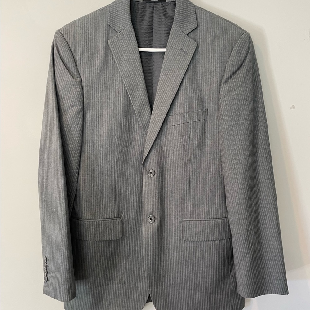 Men's Wilke-Rodriguez Suite - Gray Pin Stripe